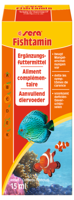 Sera Fishtamin 15 ml - Multivitamine-concentraat voor Vitaliteit Zoet- & Zeewater Aquariumvissen - thumbnail