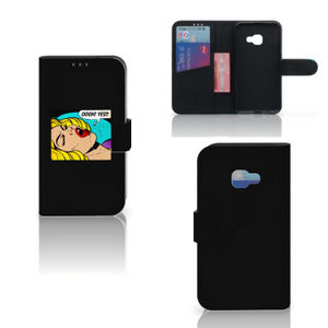 Samsung Galaxy Xcover 4 | Xcover 4s Wallet Case met Pasjes Popart Oh Yes