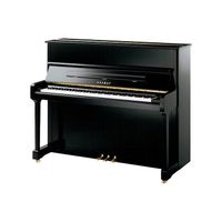 Yamaha P121 M PE messing piano (zwart hoogglans)