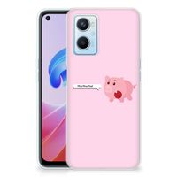 OPPO A96 | OPPO A76 Telefoonhoesje met Naam Pig Mud