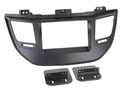 2-DIN Paneel Hyundai Tucson 2015-2018 Kleur: Zwart