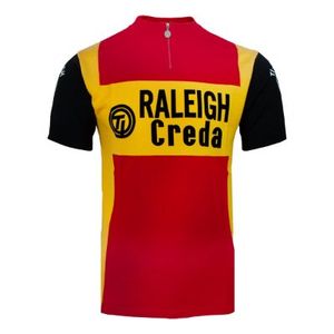 Magliamo - Raleigh Creda Retro Wielershirt 1980 (Korte Mouwen)