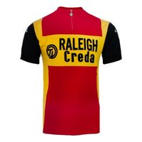 Magliamo - Raleigh Creda Retro Wielershirt 1980 (Korte Mouwen) - thumbnail