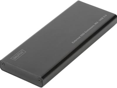 Digitus DA-71111 M.2 SSD-behuizing USB-A 3.0 5 GBit/s M.2 SATA 2230, 2242, 2260, 2280 DA-71111