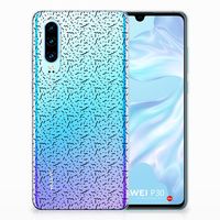 Huawei P30 TPU bumper Stripes Dots - thumbnail