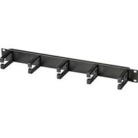 Renkforce RF-4755508 482.6 mm 19 inch Kabelgeleiding voor patchkast Zwart