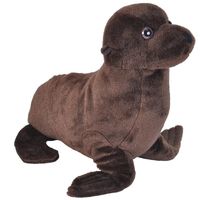 Bruine zeeleeuwen knuffels 35 cm knuffeldieren   -