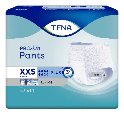 TENA Pants Plus ProSkin - XXS - 14 Stuks TENA Pants Plus ProSkin - XXS - 14 Stuks