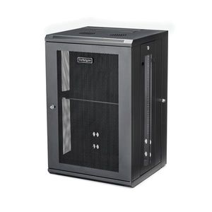 StarTech.com 18U Serverkast rack wand monteerbaar diepte tot 20" / 50 cm scharnierende behuizing