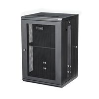 StarTech.com 18U Serverkast rack wand monteerbaar diepte tot 20" / 50 cm scharnierende behuizing - thumbnail