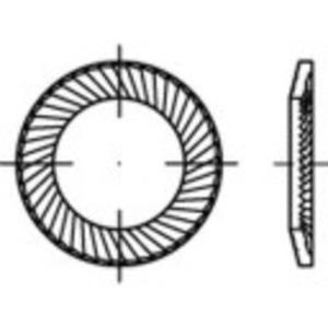 Grendeltandschijven 4 mm 7 mm RVS A2 1000 stuk(s) Alstertaler Schrauben & Präzisionsteile 1069874