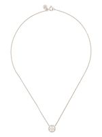 Tory Burch collier Miller Double T orné de cristaux - Argent - thumbnail