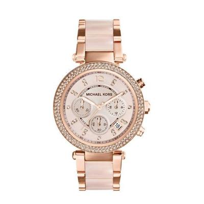 Michael Kors horloge MK5896 Parker Rosé Michael Kors horloge MK5896 Parker Rosé