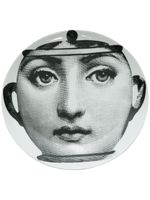 Fornasetti assiette imprimée - Blanc - thumbnail