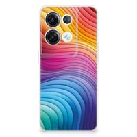 TPU Hoesje voor OPPO Reno8 Pro Regenboog