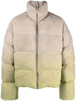 Moncler + Rick Owens veste Cyclopic à effet dégradé - Tons neutres