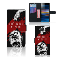 Sony Xperia 10 Plus Portemonnee Hoesje Zombie Blood