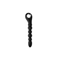 XR Brands Dark Scepter - Vibrating Silicone Anal Beads - thumbnail