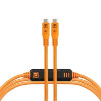 Tether Tools TetherPro Optima 10G USB exclusieve gegevensoverdracht, 15' (4.6M) rechte naar rechte kabel - oranje