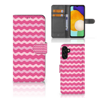 Samsung Galaxy A04s | Samsung Galaxy A13 5G Telefoon Hoesje Waves Pink