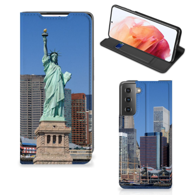 Samsung Galaxy S21 Book Cover Vrijheidsbeeld Samsung Galaxy S21 Book Cover Vrijheidsbeeld