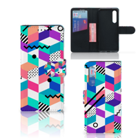 Xiaomi Mi 9 SE Book Case Blokken Kleurrijk