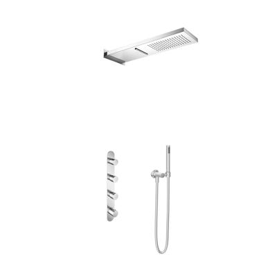 Hotbath Get Together IBS7GN inbouwdouche met watervaldouche chroom