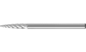 PFERD 21222682 Freesstift Spitsboog Lengte 43 mm Afmeting, Ø 3 mm Werklengte 13 mm Schachtdiameter 3 mm