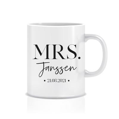 Mok Mrs. met achternaam