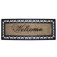 Clayre & Eef MC029 deurmat/deurmat Welcome groot 120 * 45 cm