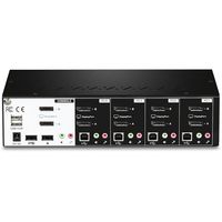 Trendnet TK-440DP KVM-switch Zwart, Zilver - thumbnail