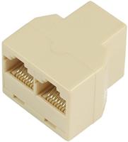 Microconnect MPK302 - Y-ADAPTER RJ45-2xRJ45 F/F 8P - Garantie: 25Y