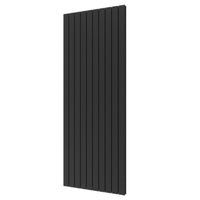 Plieger Designradiator Cavallino Retto Dubbel 2146 Watt Middenaansluiting 200x75,4 cm Black Graphite - thumbnail