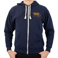 Argentinie 1991 Retro Rugby Zipped Hoodie - Navy