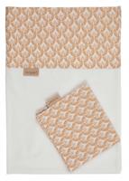 Pericles wieglaken en sloop 75 x 110 cm katoen