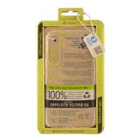 Muvit for Change Recycletek Beschermhoes compatibel met OPPO A78 5G/A58 5G, transparant