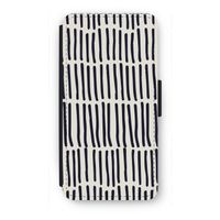 Moroccan stripes: iPhone 7 Plus Flip Hoesje - thumbnail