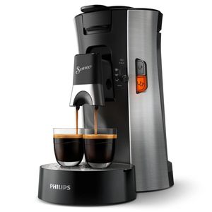 Philips CSA250/10 Senseo Intensity Plus Koffiepadmachine Zwart/RVS