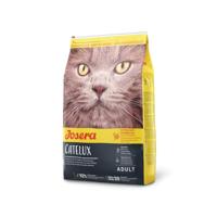 JOSERA Catelux (1 x 400 g) | met smakelijke eendenproteïne en aardappel voor veeleisende katten | super premium droogvoer voor volwassen katten | per stuk verpakt