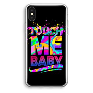 Touch Me: iPhone X Transparant Hoesje