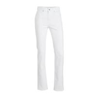 Levi's 724 high waist straight fit jeans western white
