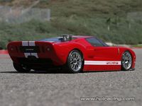 HPI Racing 7495 1:10 Body Ford Gt Body (200Mm/Wb255Mm) 200 mm Ongeverfd, niet gesneden - thumbnail