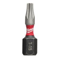 Milwaukee Shockwave schroefbit lang 25mm Torx TX15 (2st)