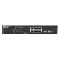 Rouijie Networks RG-ES110GDS-P 10-poorts 10/100/1000Mbps onbeheerde PoE-switch