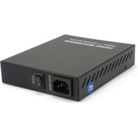 LevelOne GVM-1220 netwerk media converter 1000 Mbit/s 1310 nm Single-mode Zwart - thumbnail