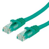 VALUE patchkabel Cat.6A (klasse EA) UTP, groen, 1,5 m