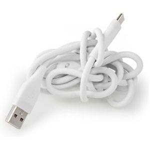 USB-Kabel | USB 2.0 | USB-A Male | USB-C© Male | 15 W | 480 Mbps | Vernikkeld | 1.50 m | Rond | Si