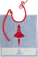 De Witte Lietaer slabbetje Rocket 32 x 40 cm katoen