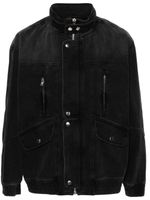 MARANT veste Jakito en jean - Gris