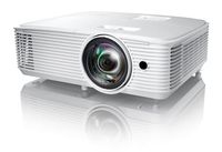 Optoma H117ST beamer/projector Projector met korte projectieafstand 3800 ANSI lumens DLP WXGA (1280x800) 3D Wit - thumbnail